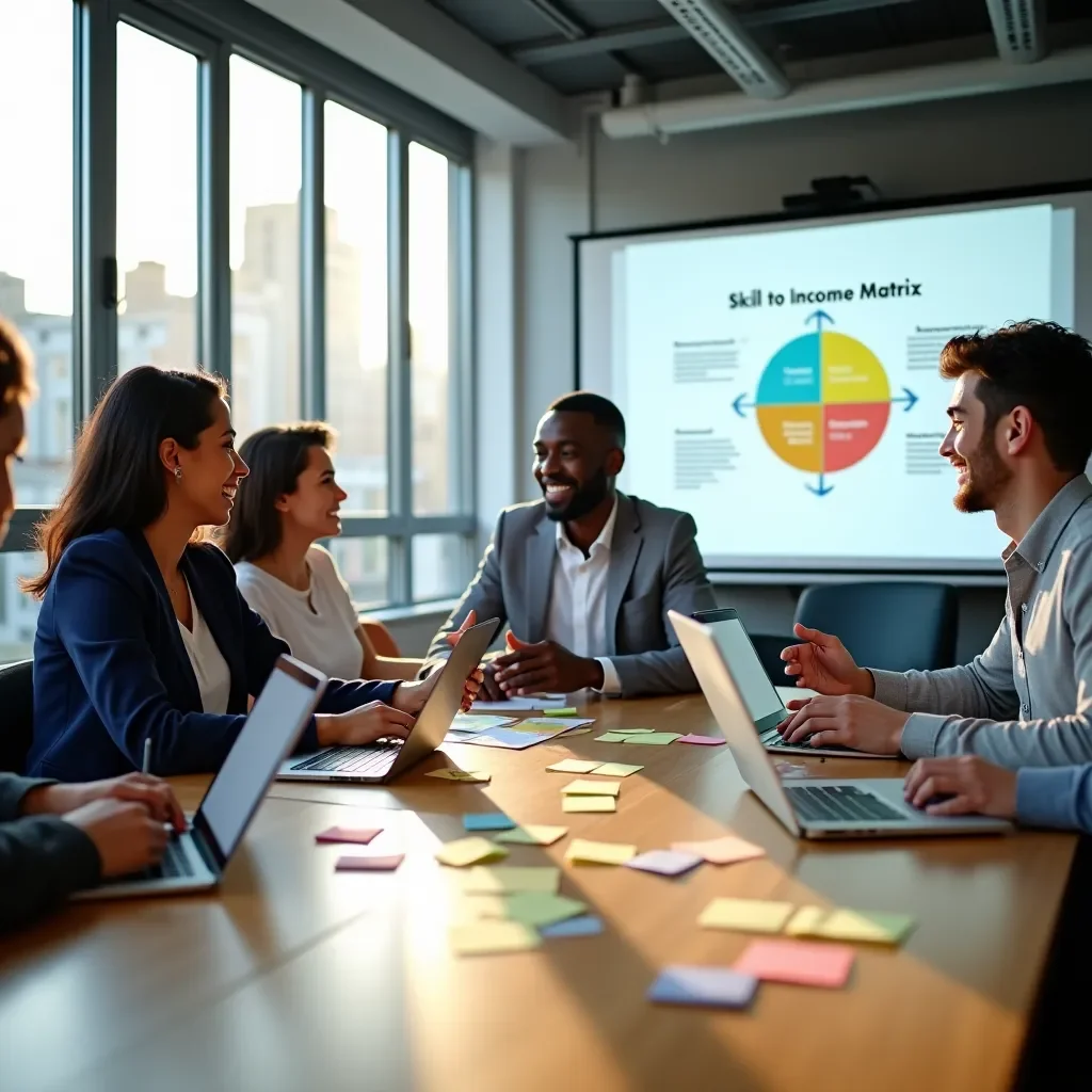 Modern sustainable workspace